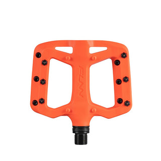 FUNN Taipan S Junior Flat MTB Pedals With Composite Platform - Orange