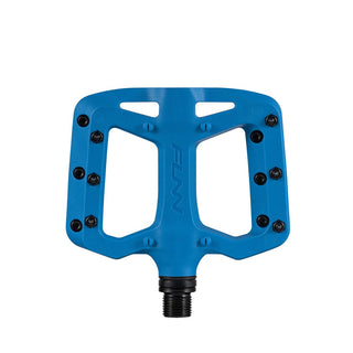 FUNN Taipan S Junior Flat MTB Pedals With Composite Platform - Blue