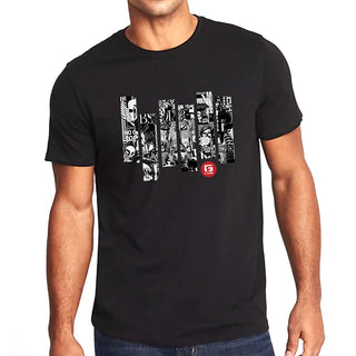 G-Form Street Art Short Sleeve T-Shirt - Black