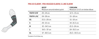 G-Form E-Line MTB Elbow Guard - Black