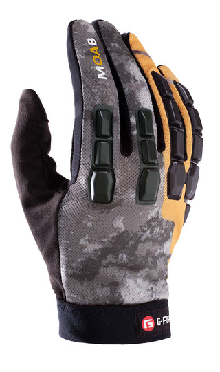 G-Form Moab Trail Glove - Grey/Sunburst