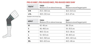 G-Form Pro-X3 Knee Guard - Black