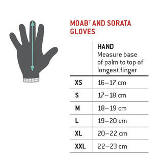 G-Form Moab Trail Glove - Black/White