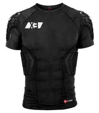 G-Form Pro-X3 Short Sleeve Shirt - Black/Black
