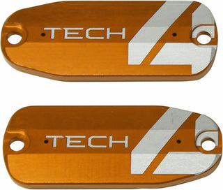 Hope Tech 4 Lid Pair - Orange