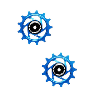 Hope Jockey Wheels Pair - 13 Teeth Blue