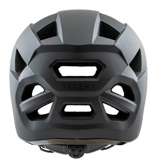 Adura Ascent MTB Helmet - Matte Black/Gloss Black