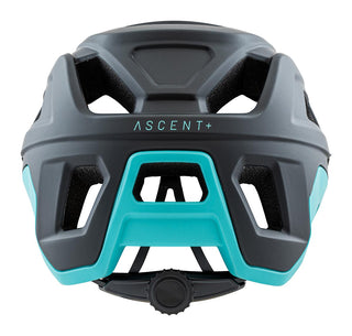 Adura Ascent+ Shield-X Helmet - Matte Black/Turquoise
