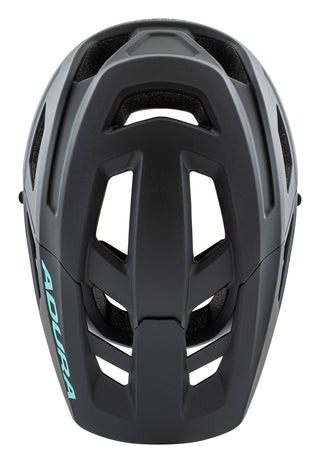 Adura Ascent+ Shield-X Helmet - Matte Black/Turquoise