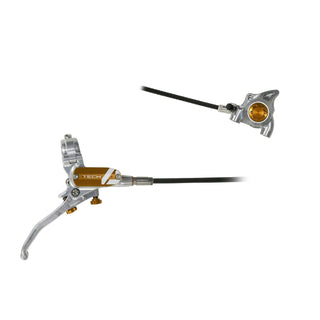 Hope Tech 4 X2 FM Brake Front Black Cable - Silver/Bronze