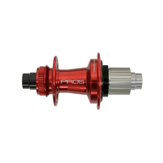 Hope Pro 5 CL Rear Hub 142x12 - 32 Hole M Spline Red