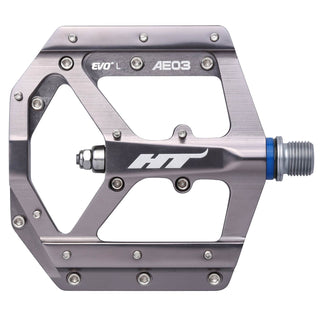 HT AE03 Pedals (Alloy/CNC CRMO) - Grey