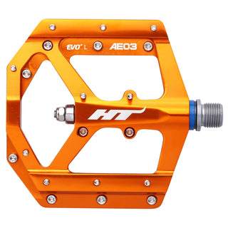 HT AE03 Pedals (Alloy/CNC CRMO) - Orange