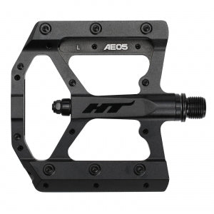 HT AE05 Pedals (Alloy/CNC CRMO) - Stealth Black