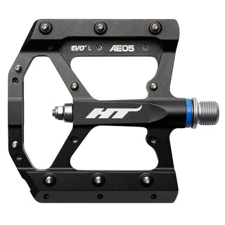 HT AE05 Pedals (Alloy/CNC CRMO) - Black