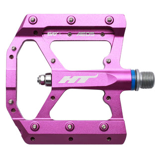 HT AE05 Pedals (Alloy/CNC CRMO) - Purple
