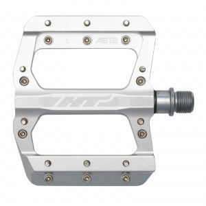 HT AE12 Pedals (Alloy/CNC CRMO) - Silver