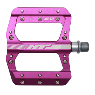 HT AE12 Pedals (Alloy/CNC CRMO) - Purple