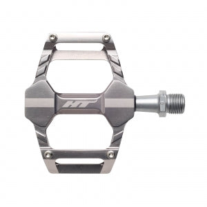 HT AR06 Pedals (Alloy/CNC CRMO) - Grey