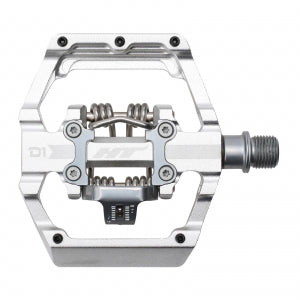 HT D1 Pedals (Alloy/CNC CRMO) - Silver