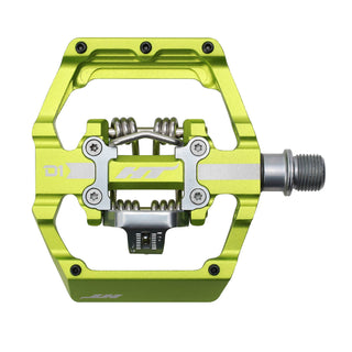 HT D1 Pedals (Alloy/CNC CRMO) - Apple Green