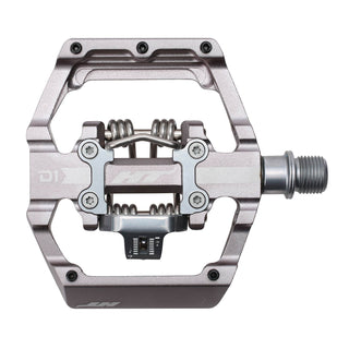 HT D1 Pedals (Alloy/CNC CRMO) - Grey