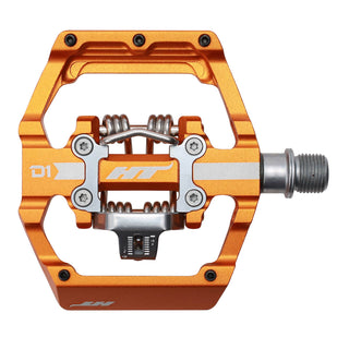 HT D1 Pedals (Alloy/CNC CRMO) - Orange