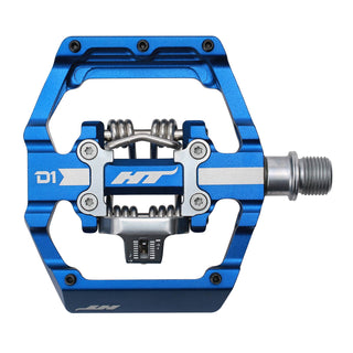HT D1 Pedals (Alloy/CNC CRMO) - Royal Blue