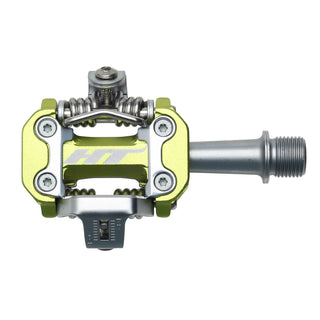HT M2 Pedals (Alloy/CNC CRMO) - Apple Green