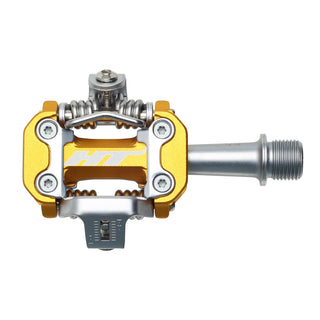 HT M2 Pedals (Alloy/CNC CRMO) - Gold