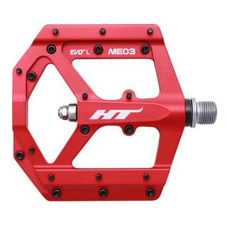 HT ME03 Pedals (Mag/CNC CRMO) - Matte Red