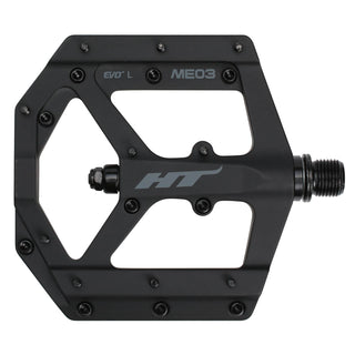 HT ME03 Pedals (Mag/CNC CRMO) - Stealth Black