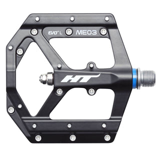HT ME03 Pedals (Mag/CNC CRMO) - Black