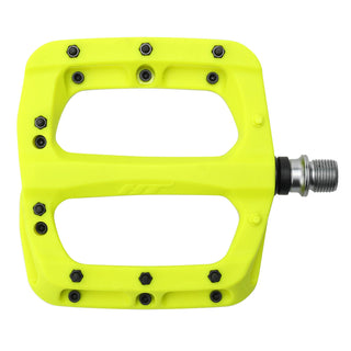 HT PA03A Pedals (Nylon/CNC CRMO) - Neon Yellow