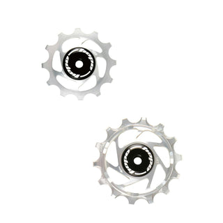 Hope Jockey Wheels Pair - 14 Teeth Silver