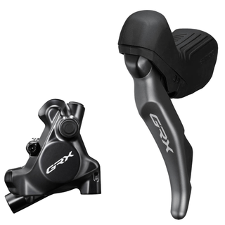 Shimano GRX ST-RX820 L Shift/Brake w/BR-RX820 Rr Disc Brk