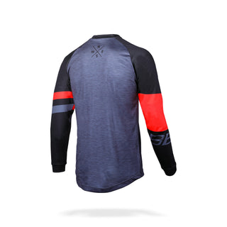 BBB Cycling BBW-317 Switchback Long Sleeve Men's Jersey - Grey/Red