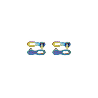 KMC 11 Speed Connecting Link 2 Pack - Aurora