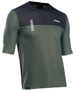Northwave Xtrail 2 Man Jersey Short Sleeve - Acid Green/Black