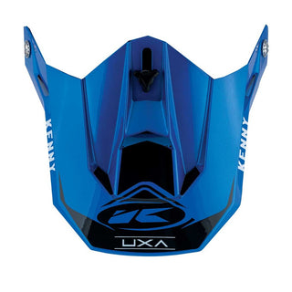 Kenny Racing Decade Helmet Replacement Visor - Smash Blue