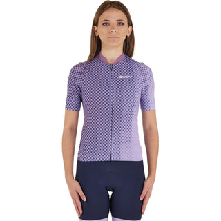 Santini Paws Forma Women's Short Sleeve Jersey - Lilac