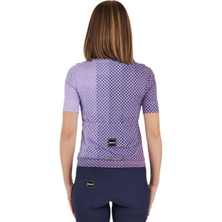 Santini Paws Forma Women's Short Sleeve Jersey - Lilac