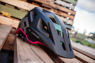 Limar Delta MTB Helmet - Matt Black/Pink
