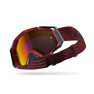 Limar Goggles Roc - Dark Red
