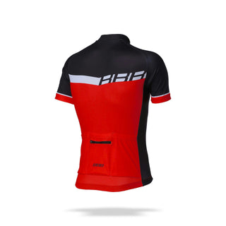 BBB Cycling BBW-240 Keirin Short Sleeve Men's Jersey - Black/Red