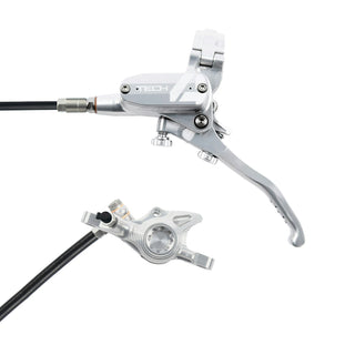 Hope Tech4 X2 Brake Front Black Cable - Silver/Silver