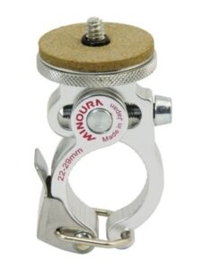 Minoura Handlebar Camera Mount Holder 25.4MM - Silver