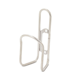 Minoura Stainless Steel Bottle Cage FIxed Position - Silver