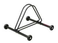 Minoura Wheel Support Rack On Caster Wheels - Black