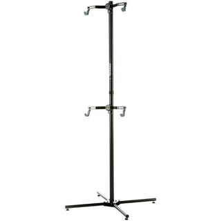 Minoura P-500AL-7S Free Standing Pair Stand 2 Bike - Black